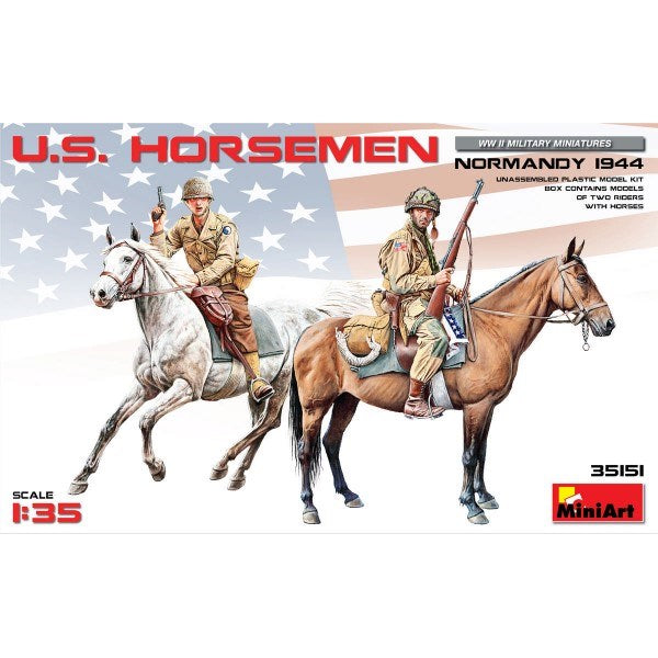 MiniArt 35151 1/35 U.S. Horsemen Normandy 1944