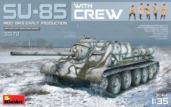 MiniArt 35178 1/35 SU-85 Mod.1943 W/CREW