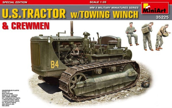 MiniArt 35225 1/35 US TRACTOR WITH TOW SPECIAL Edtn