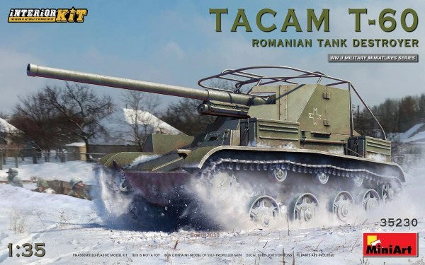 MiniArt 35230 1/35 ROMANIAN T-60 TANK DESTROYER W/INT