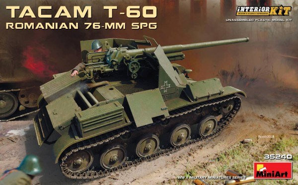 MiniArt 35240 1/35 ROMANIAN 76MM SPG TACAM T-60