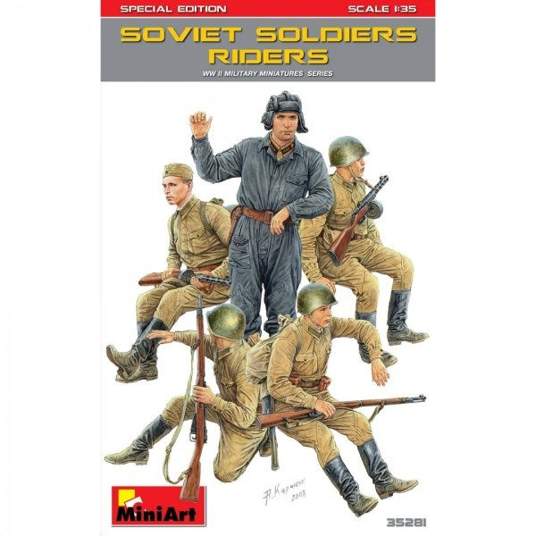 MiniArt 35281 1/35 Soviet Soldiers/Riders - Special Edition