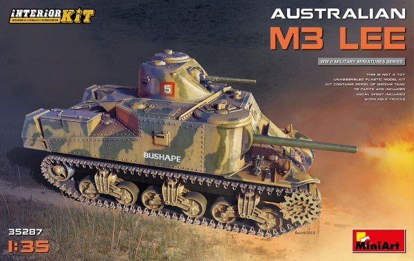 MiniArt 35287 1/35 AUSTRALIAN M3 LEE W/INT KIT