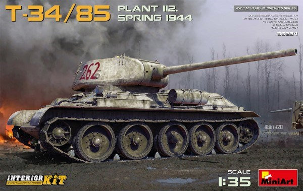 MiniArt 35294 1/35 T34-85 PLANT 112 W/INT KIT