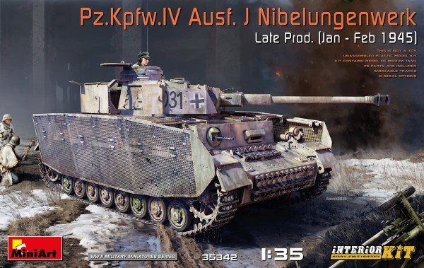 MiniArt 35342 1/35 Pz.Kpfw.IV Ausf J NIBELUNGENWERK