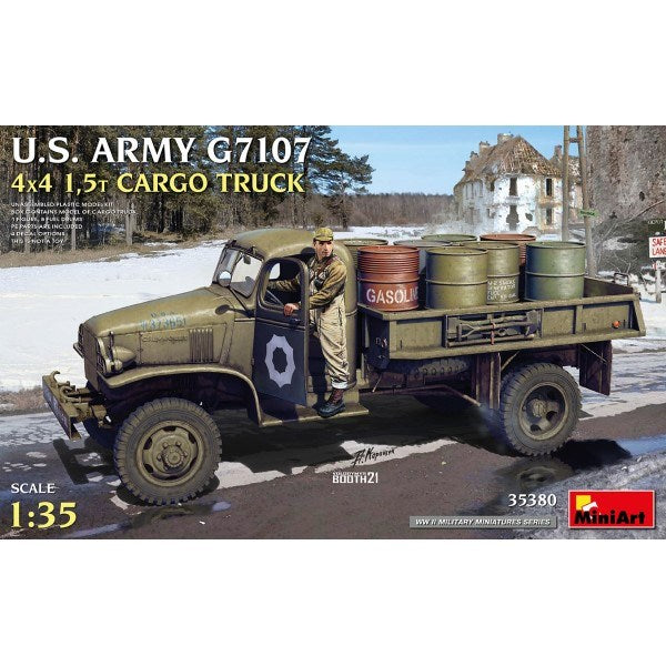 MiniArt 35380 1/35 U.S. Army G7107 4x4 1.5t Cargo Truck