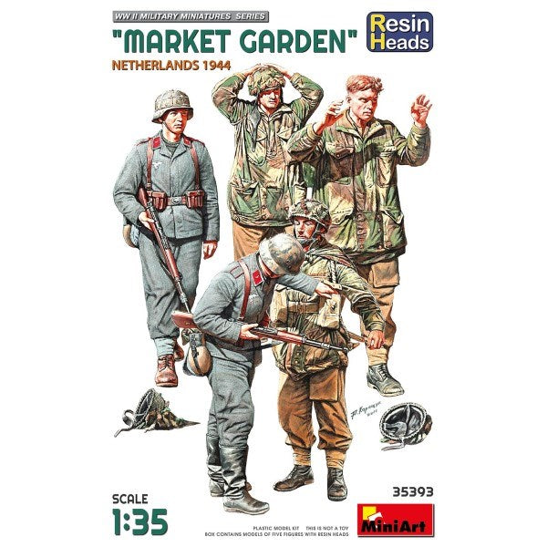 MiniArt 35393 1/35 "Market Garden" - Netherlands 1944 (Resin Heads)