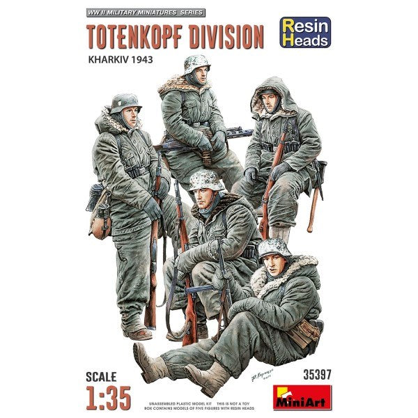 MiniArt 35397 1/35 Totenkopf Division - Kharkiv 1943 (Resin Heads)