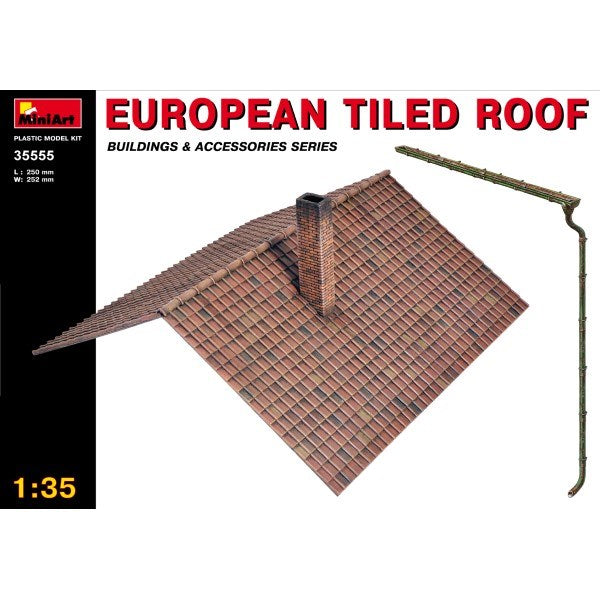 MiniArt 35555 1/35 European Tiled Roof