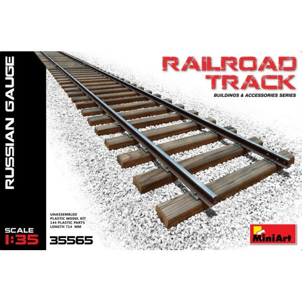 MiniArt 35565 1/35 Railroad Track - Russian Gauge