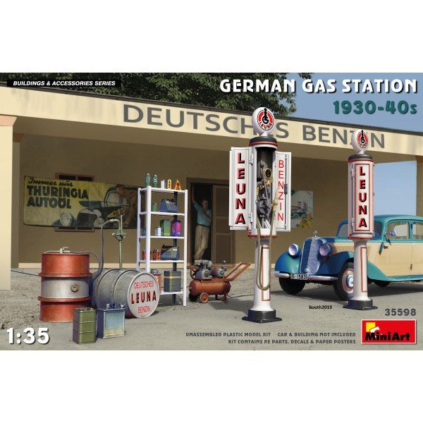 MiniArt 35598 1/35 GERMAN GAS STATION 30/40's