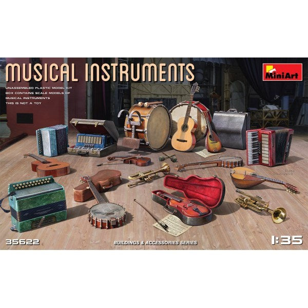 MiniArt 35622 1/35 MUSICAL INSTRUMENTS