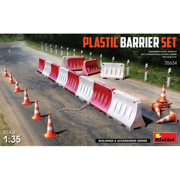 MiniArt 35634 1/35 PLASTIC BARRIER SET