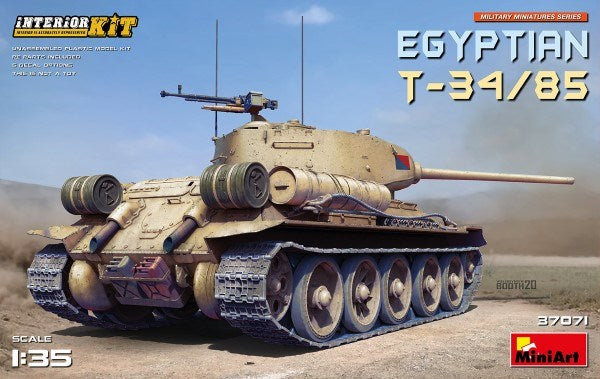 MiniArt 37071 1/35 EGYPTIAN T-34/85 W/INT