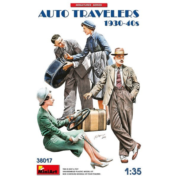 MiniArt 38017 1/35 AUTO TRAVELLERS 1930/40's