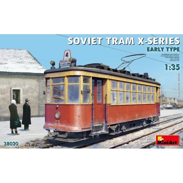 MiniArt 38020 1/35 SOVIET TRAM X SERIES EARLY