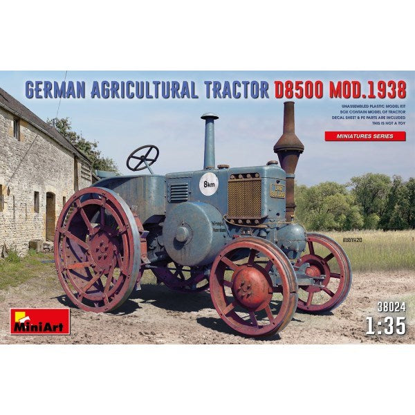 MiniArt 38024 1/35 GERMAN AG TRACTOR D8500 1938