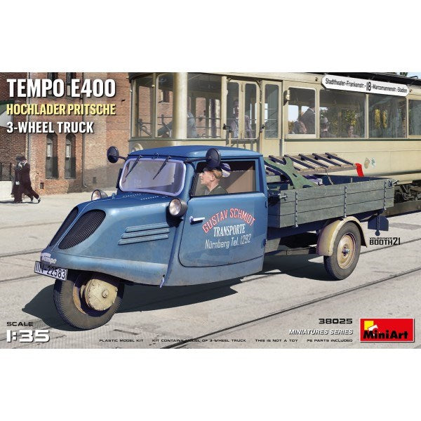 MiniArt 38025 1/35 TEMPO E400 3 WHEEL TRUCK