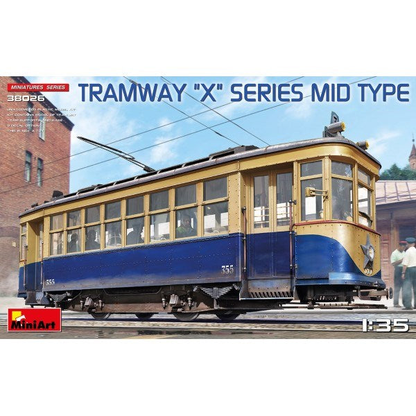 MiniArt 38026 1/35 TRAMWAY X SERIES MID TYPE