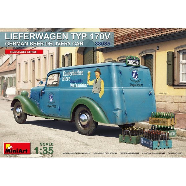 MiniArt 38035 1/35 LIEFERWAGEN BEER DELIVERY CAR