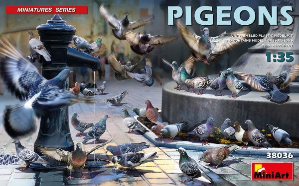 MiniArt 38036 1/35 PIGEONS