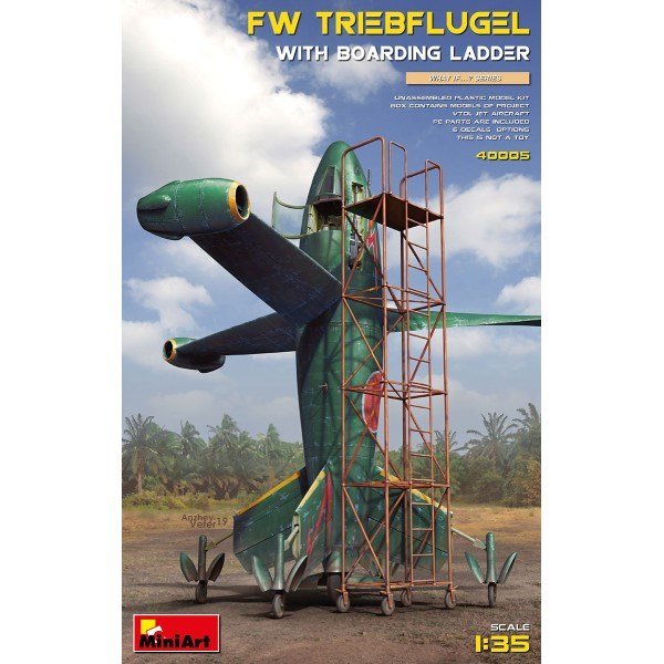 MiniArt 40005 1/35 FOCKE WULF TRIEBFLUGEL W/BOARDING