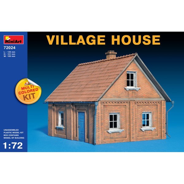 MiniArt 72024 1/72 VILLAGE HOUSE