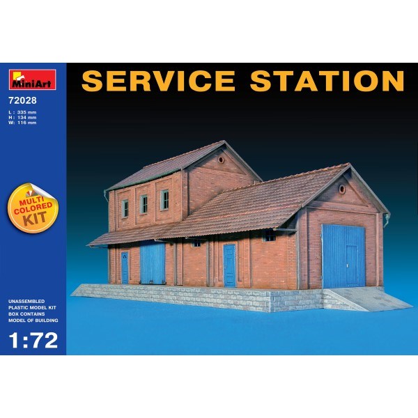 MiniArt 72028 1/72 SERVICE STATION