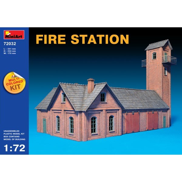 MiniArt 72032 1/72 FIRE STATION