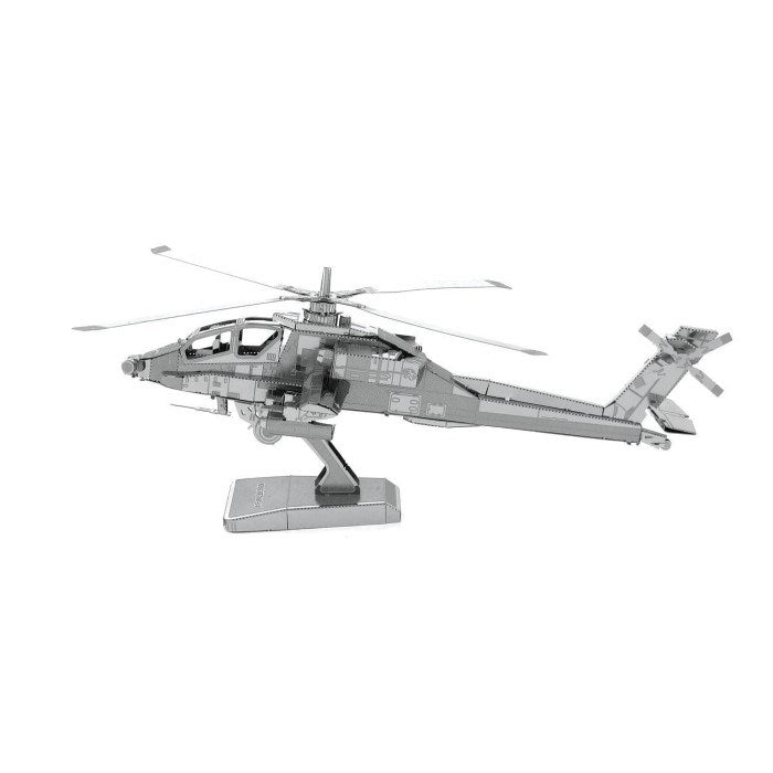 Metal Earth MMS083  AH-64 Apache Helicopter