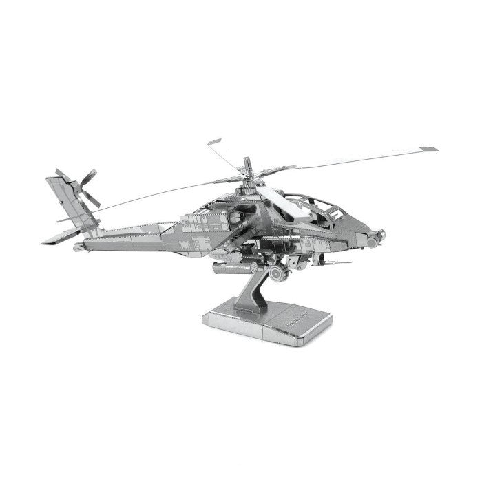 Metal Earth MMS083  AH-64 Apache Helicopter