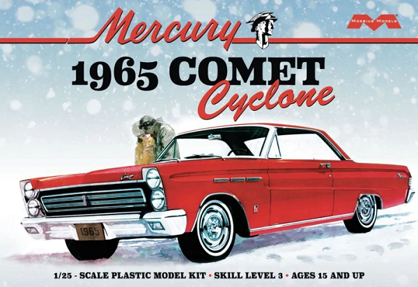 Moebius Models 1210 1/25 1965 Mercury Comet Cyclone