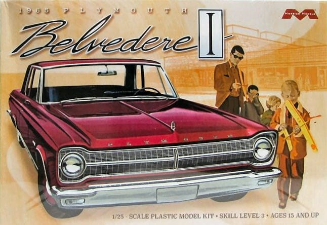 Moebius Models 1218 1/25 1965 Plymouth Belvedere