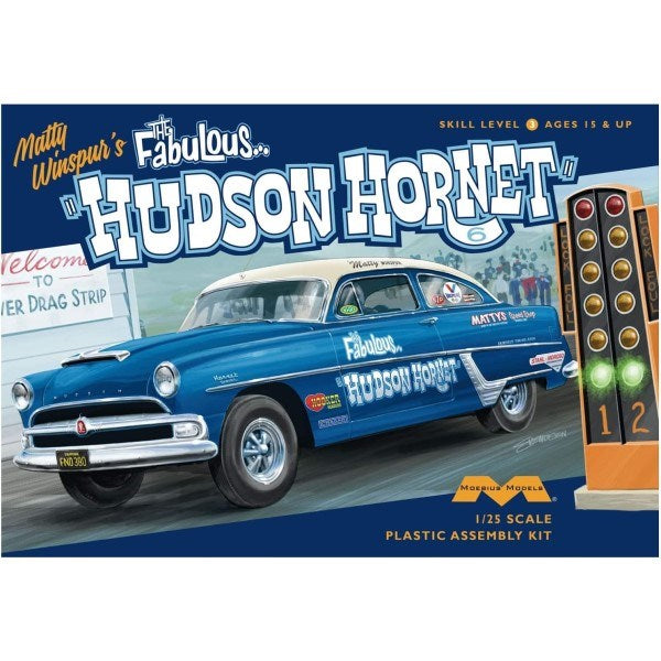 Moebius Models 1219 1/25 1954 "Hudson Hornet" Special Jr Stock