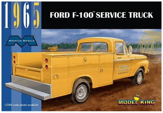 Moebius Models 1235 1/25 1965 Ford F-100 Service Truck