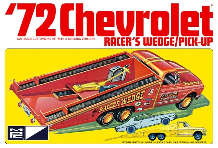 MPC 0885 1/25 Chevy Racer's Wedge Pickup 1972