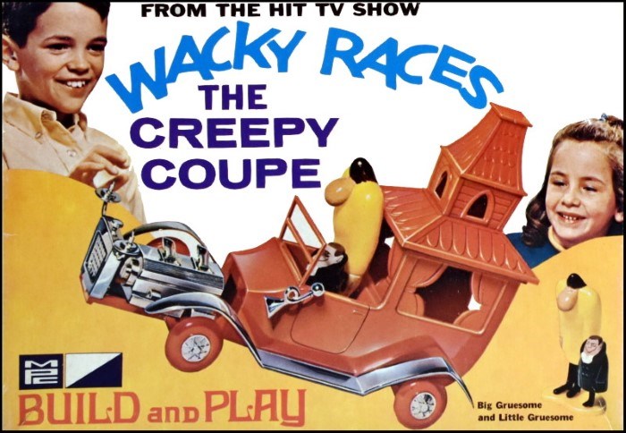 MPC 0936 1/32 Wacky Races - Creepy Coupe (Snap Kit)