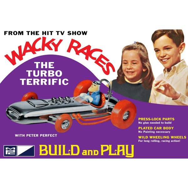 MPC 937 1/32 Wacky Races: The Turbo Terrific w/Peter Perfect