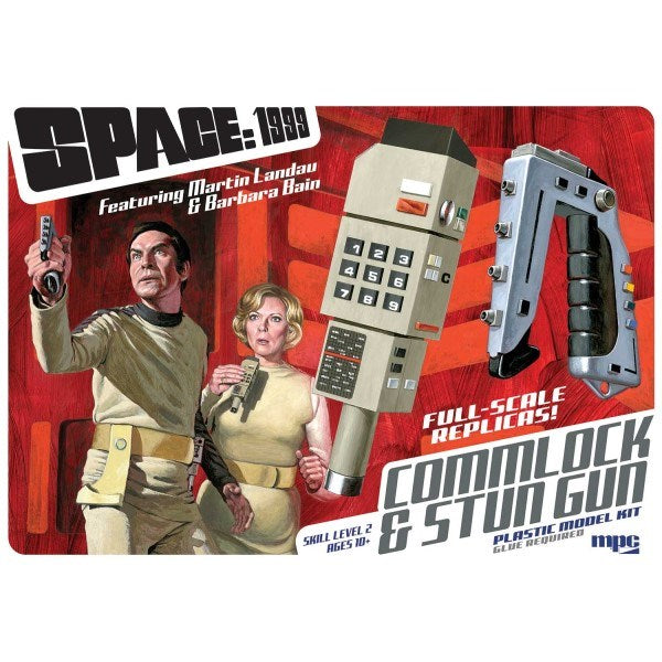 MPC 0941 Full-Scale SPACE: 1999 Commlock and Stun Gun Replicas