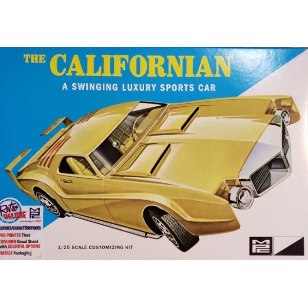 MPC 942 1/25 The Californian - A Swinging Luxury Sports Car