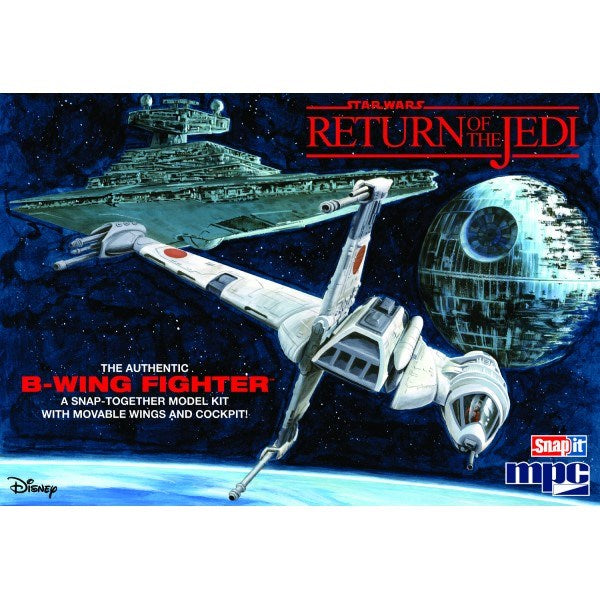 MPC 949 1/144 Rebel Alliance B-Wing Fighter - Star Wars: Return of the Jedi