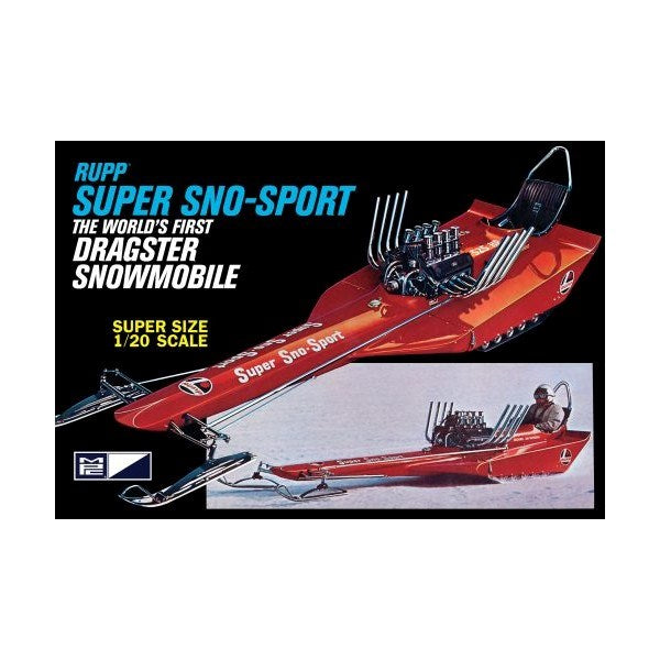 MPC 961 1/20 Rupp Super Sno-Sport - The World's First Dragster Snowmobile
