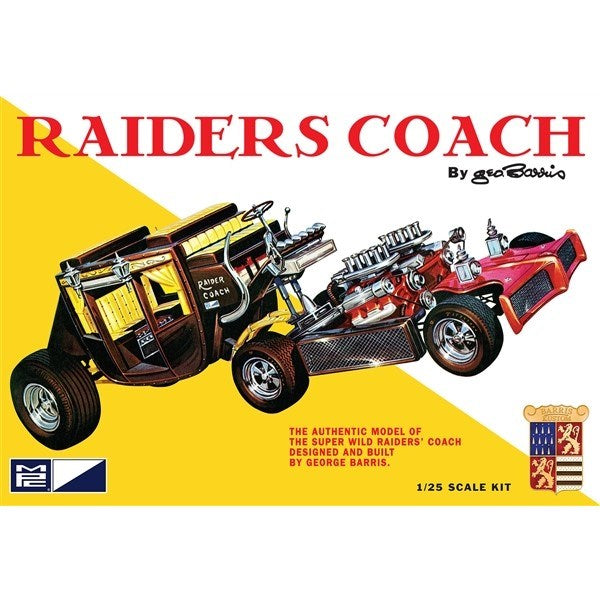 MPC 0977 1/25 Show Hot Rod "Raiders Coach" by George Barris