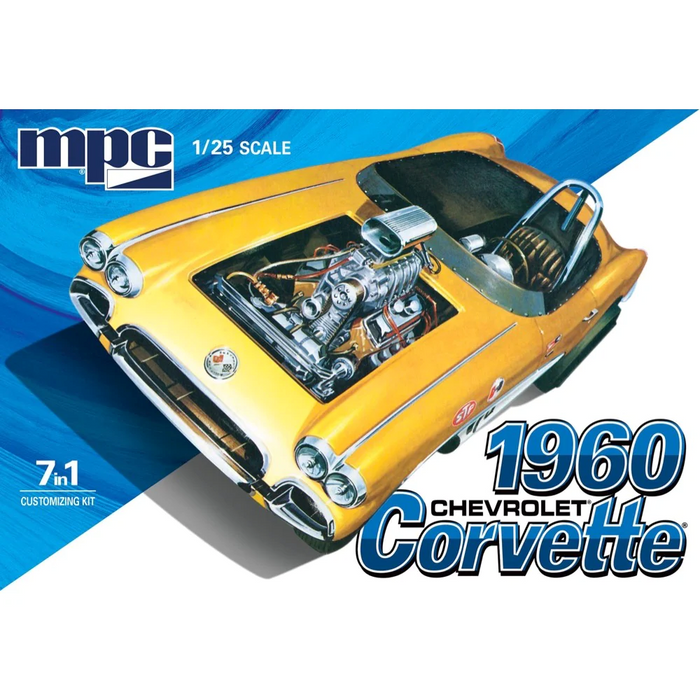 MPC 1002 1/25 60 Chevy Corvette 7in1
