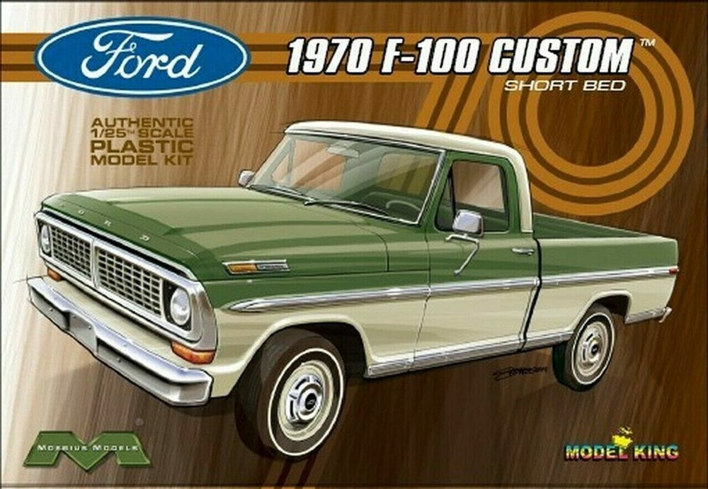 Moebius Models 1228 1/25 Ford F100 CustomShort '70