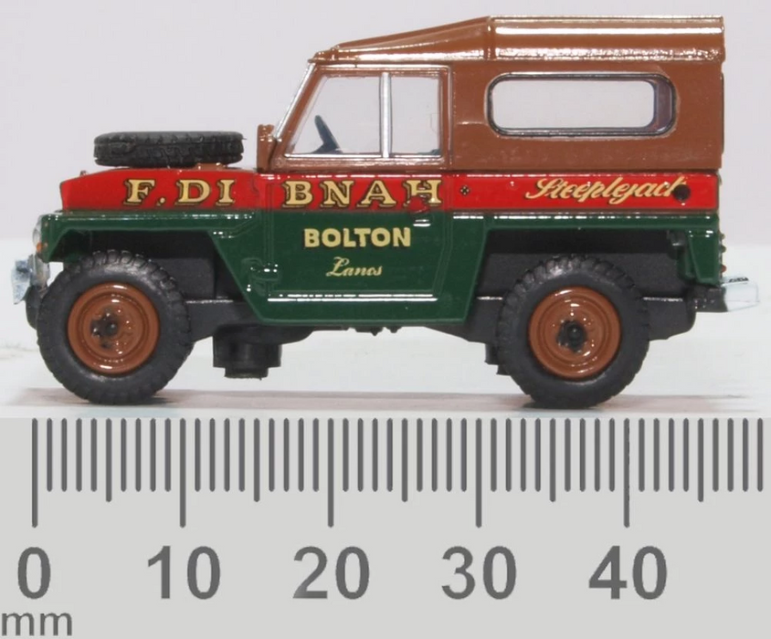 Oxford LRL006 1/76 Land Rover 1/2 Ton Lightweight Hard Top- Fred Dibnah