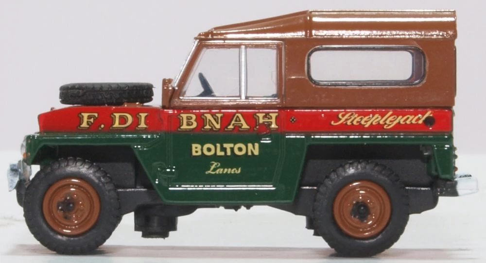 Oxford LRL006 1/76 Land Rover 1/2 Ton Lightweight Hard Top- Fred Dibnah