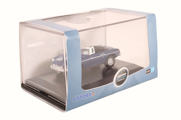 Oxford 76MGB008 1/76 MGB Roadster - Mineral Blue