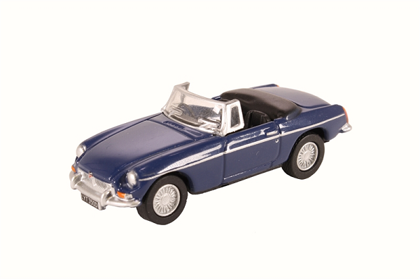 Oxford 76MGB008 1/76 MGB Roadster - Mineral Blue