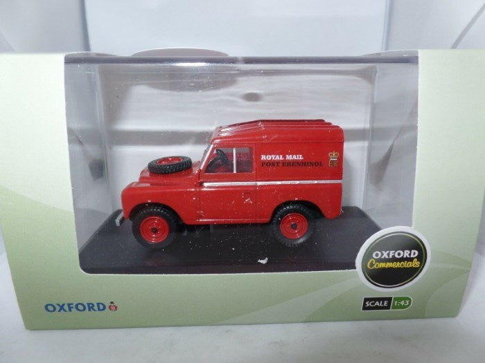 Oxford 76LR2AS001 1/76 Land Rover Series IIA SWB Hard Top - Royal Mail